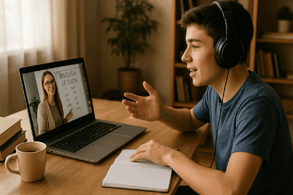 Auno em Curso de Inglês EAD